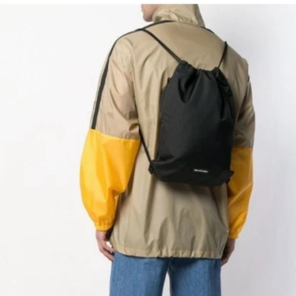 Balenciaga Drawstring Nylon Backpack - Picture 2 of 3